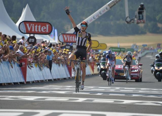 Тибо Пино и Роман Барде о поражении на финише 14 этапа Тур де Франс-2015