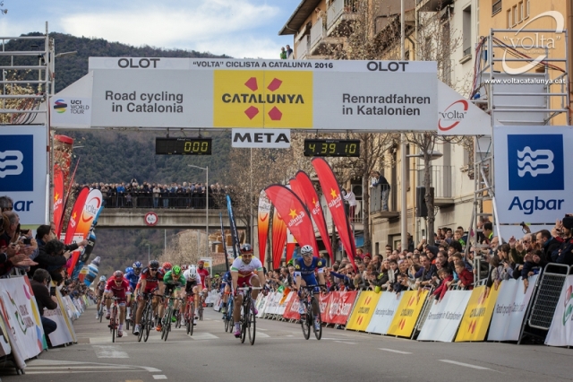 Насэр Буанни, Джанни Меерсман, Филипп Жильбер и Алексей Цатевич о 2-м этапе Вуэльты Каталонии-2016