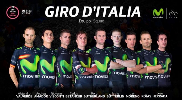 Алехандро Вальверде о составе команды Movistar и Джиро д'Италия-2016