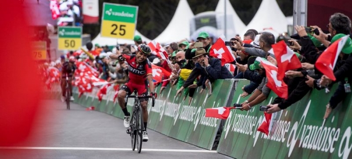 Дарвин Атапума (BMC) о победном этапе Тура Швейцарии-2016