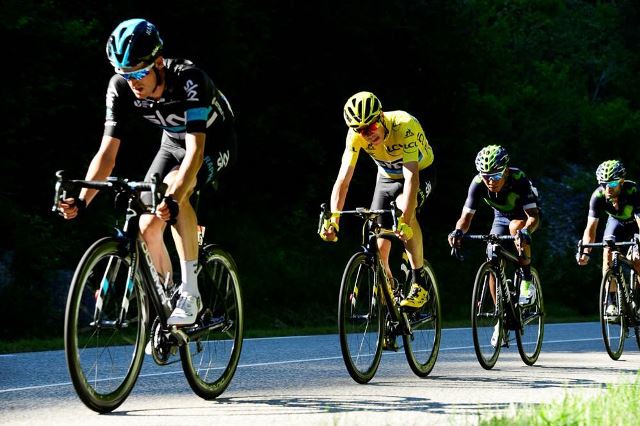 Крис Фрум, Фабио Ару, Тиджей Ван Гардерен, Роман Барде, Адам Йейтс о 15-м  этапе Тур де Франс-2016