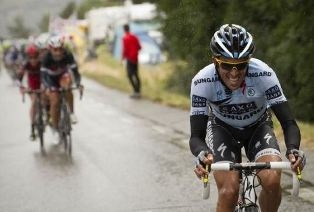 атака Контадора на 16-м этапе Тур де Франс - 2011