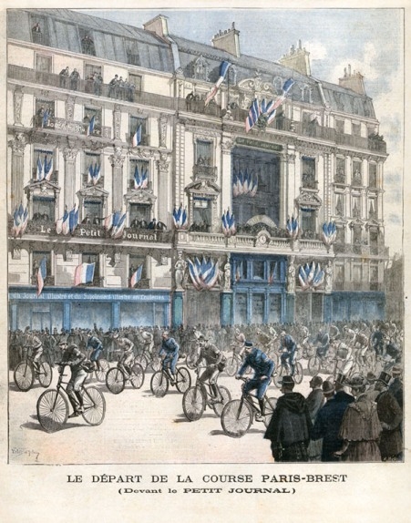 Старт Париж-Брест-Париж в 1891 году. Photo (c) BC Randonneurs Cycling Club