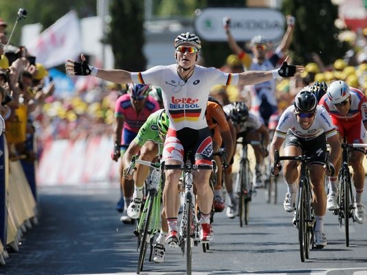 Андре Грайпель, 6-й этап Тур де Франс, Photo: Laurent Rebours, AP