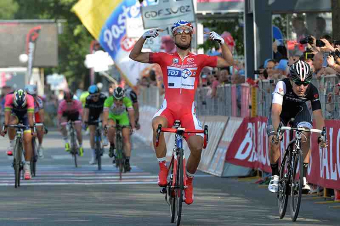 Хет-трик Насэра Буанни (FDJ) на Джиро д'Италия-2014