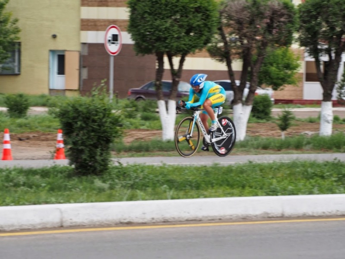 Чемпионат Азии по велоспорту на шоссе в городе Караганда. Разделка - Юниоры