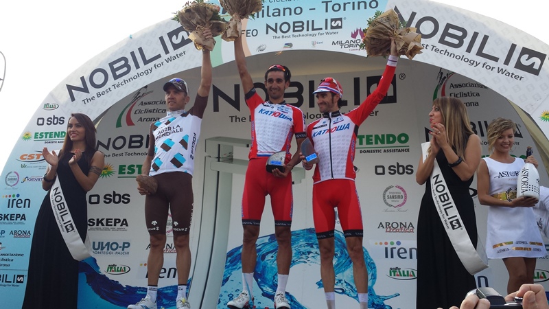 Милан-Турин-2014: Джампаоло Карузо одерживает победу, Дани Морено - третий