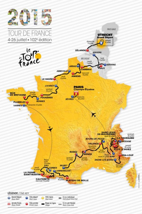 Тур де Франс-2015. Презентация маршрута