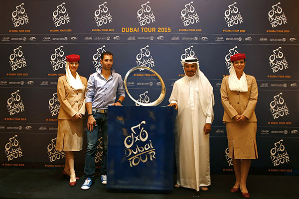 Винченцо Нибали на презентации Тура Дубая-2015, Photo credit Luca Bettini