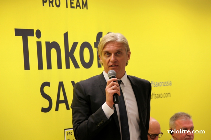 Презентация команды Tinkoff-Saxo: фоторепортаж Влада Богомолова