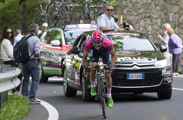 Ян Поланц: победа на этапе Джиро д’Италия и майка горного короля