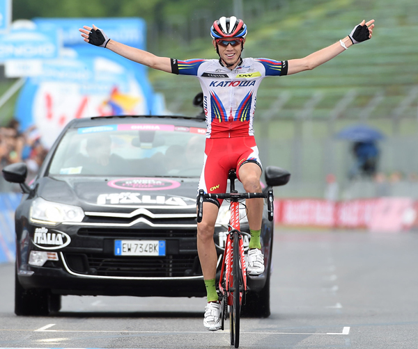 финиш 11 этапа Джиро д'Италия-2015