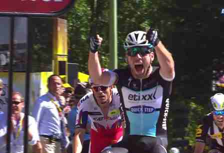 Марк Кэвендиш - победитель 7 этапа Тур де Франс-2015