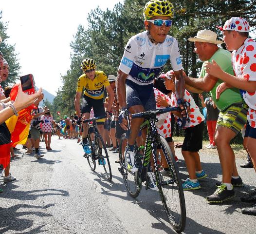 Наиро Кинтана и Алехандро Вальверде о 14 этапе Тур де Франс-2015