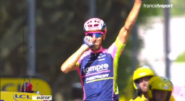 Рубен Пласа - победитель 16 этапа Тур де Франс-2015