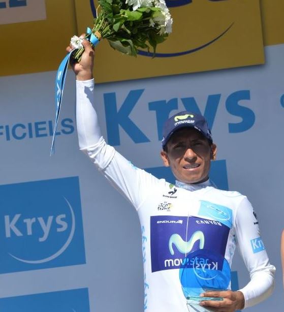 Наиро Кинтана – победитель молодёжной классификации Тур де Франс-2015