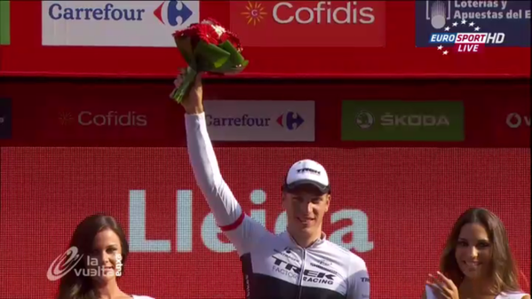 Данни Ван Поппель- победитель 12 этапа Вуэльты Испании-2015
