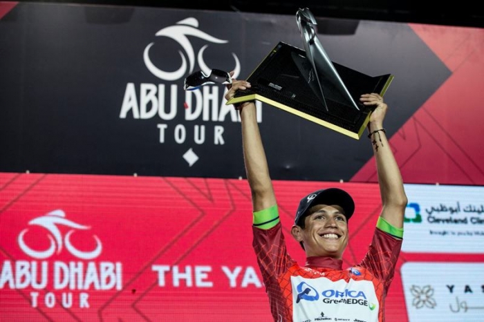 Эстебан Чавес - победитель первого Тура Абу-Даби