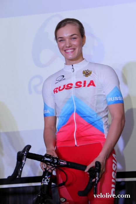 Презентация новой формы сборных команд по велоспорту России
