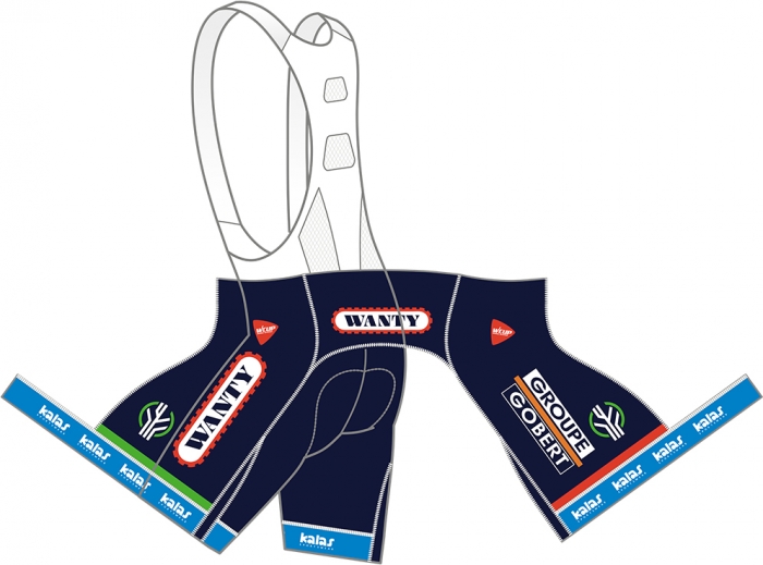 Велоформа команды Wanty-Groupe Gobert на 2016 год от компании KALAS Sportswear