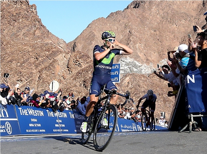 Хуан-Хосе Лобато (Movistar) – победитель 3-го этапа Тура Дубая-2016