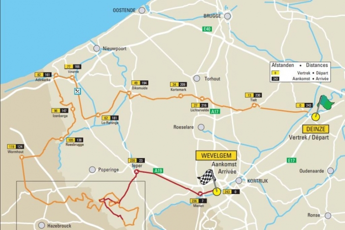 Гент-Вевельгем-2016: маршрут и претенденты