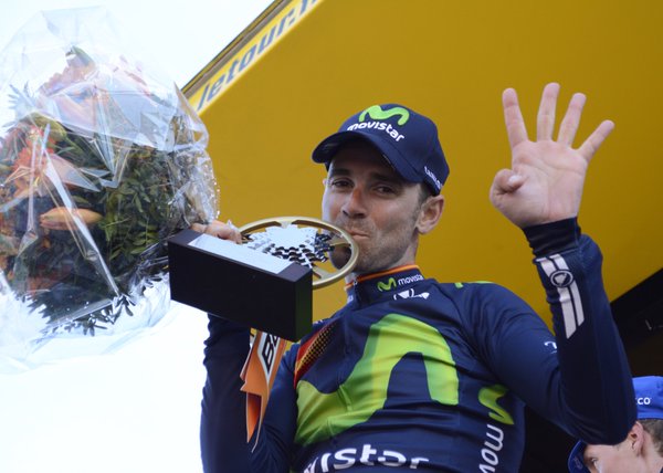 Alejandro Valverde (Movistar) - победитель La Fleche Wallonne-2016