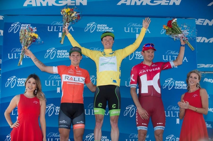 Александр Кристофф финиширует 3-м на втором этапе Тура Калифорнии-2016