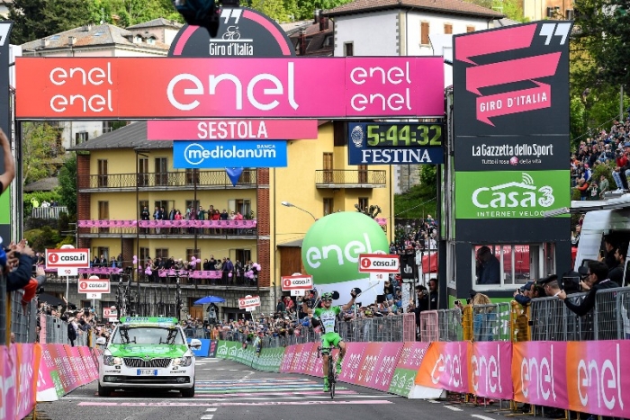 Джиро д'Италия-2016. Результаты 10 этапа