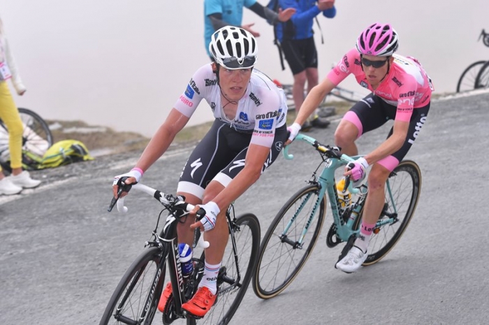 Боб Юнгельс - победитель в молодёжной классификации Джиро д'Италия-2016