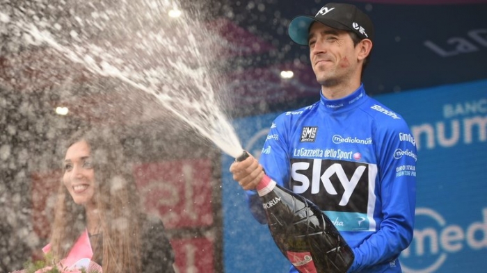 Микель Ниеве (Sky) - победитель горной классификации Джиро д'Италия-2016