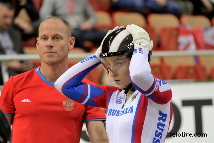 «Олимпийская галерея»: Дарья Шмелёва, велоспорт-трек, сборная России