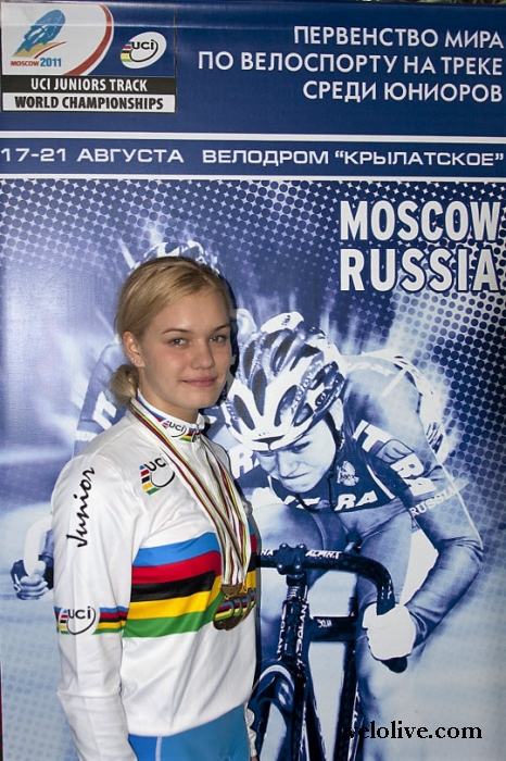 «Олимпийская галерея»: Анастасия Войнова, велоспорт-трек, сборная России