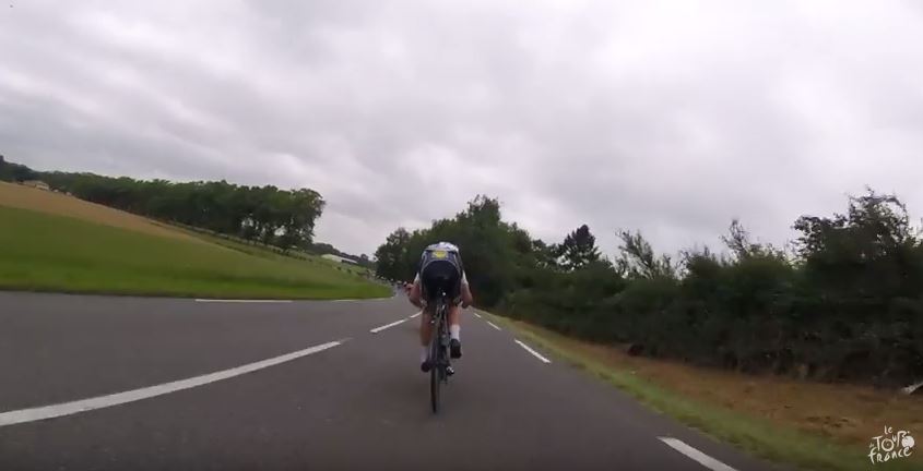 Видеокамеры на велосипедах. Тур де Франс-2016, 7 этап