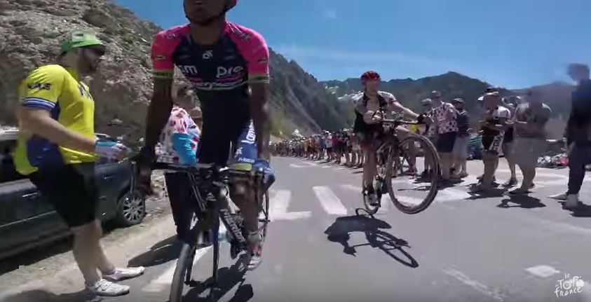 Видеокамеры на велосипедах. Тур де Франс-2016, 8 этап