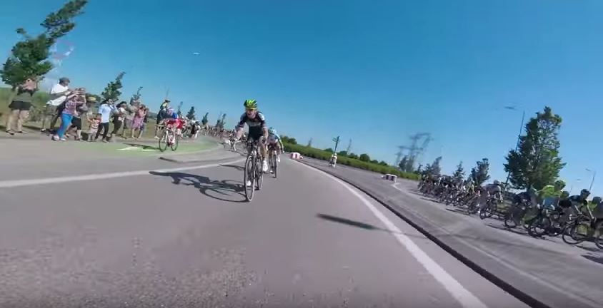 Видеокамеры на велосипедах. Тур де Франс-2016, 14 этап