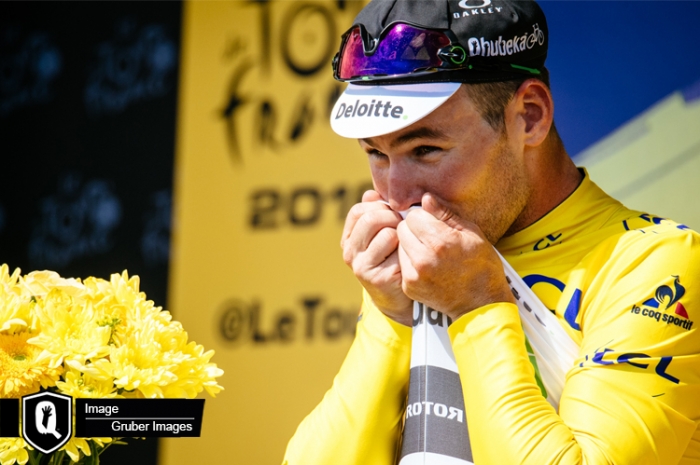 Марк Кэвендиш - первый обладатель желтой майки лидера на Тур де Франс-2016