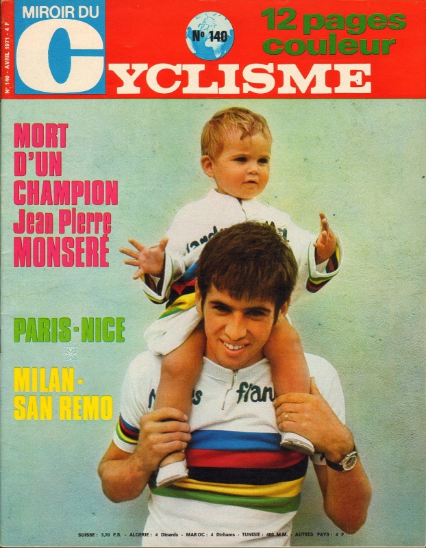 Проклятие радужной майки: Жан-Пьер Монсере &ndash; чемпион мира по шоссейному велоспорту 1970 года