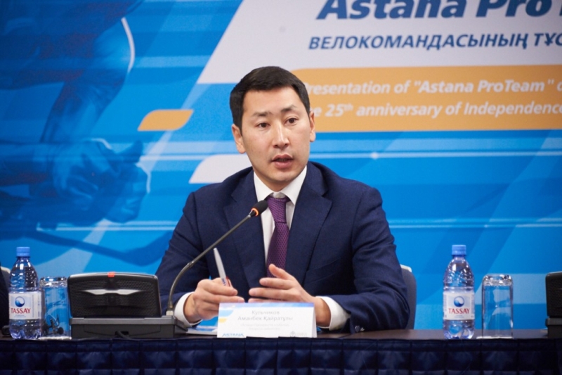 Аманбек Кульчиков о развитии велоспорта Казахстана и команде Astana