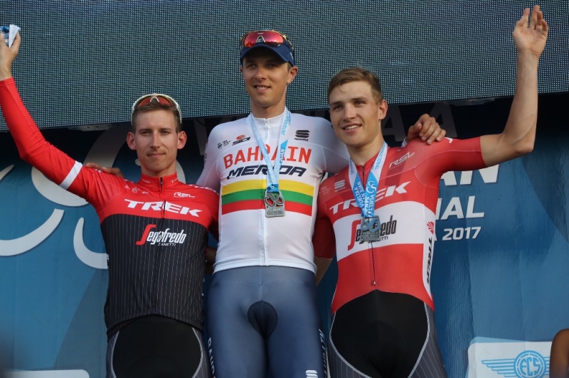 Рамунас Навардаускас, Бауке Моллема и Маттиас Брендле о 3-м этапе Тура Сан-Хуан-2017