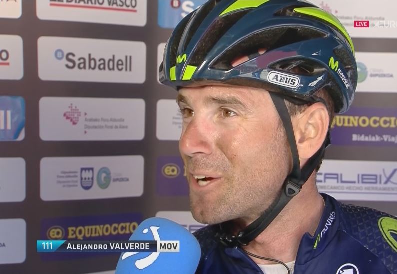 Алехандро Вальверде побеждает на королевском горном 5-м этапе Тура Страны Басков-2017