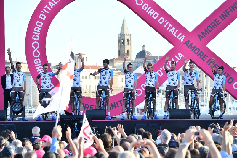 Джиро д'Италия-2017. Презентация велокоманд