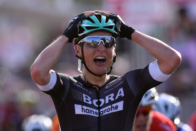 Успех команды Bora – Hansgrohe на 1-м этапе Джиро д'Италия-2017