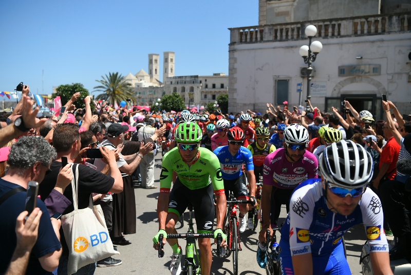 Джиро д'Италия-2017. Результаты 8-го этапа