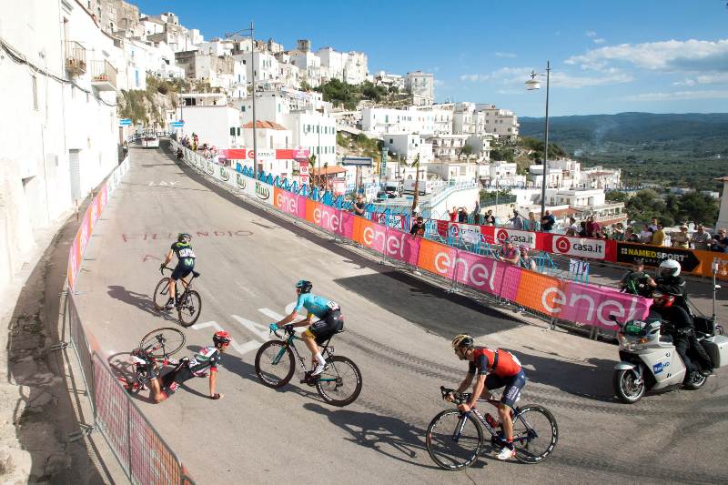 Горка Исагирре, Джованни Висконти, Луис-Леон Санчес и Валерио Конти о 8-м этапе Джиро д'Италия-2017