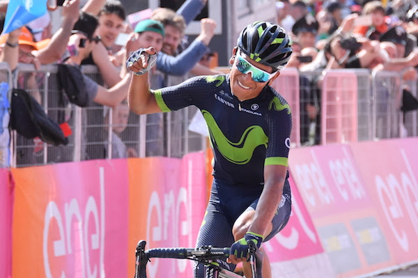 Наиро Кинтана – победитель 9-го этапа Джиро д'Италия-2017