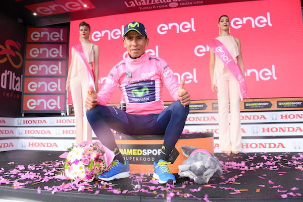 Наиро Кинтана – победитель 9-го этапа Джиро д'Италия-2017