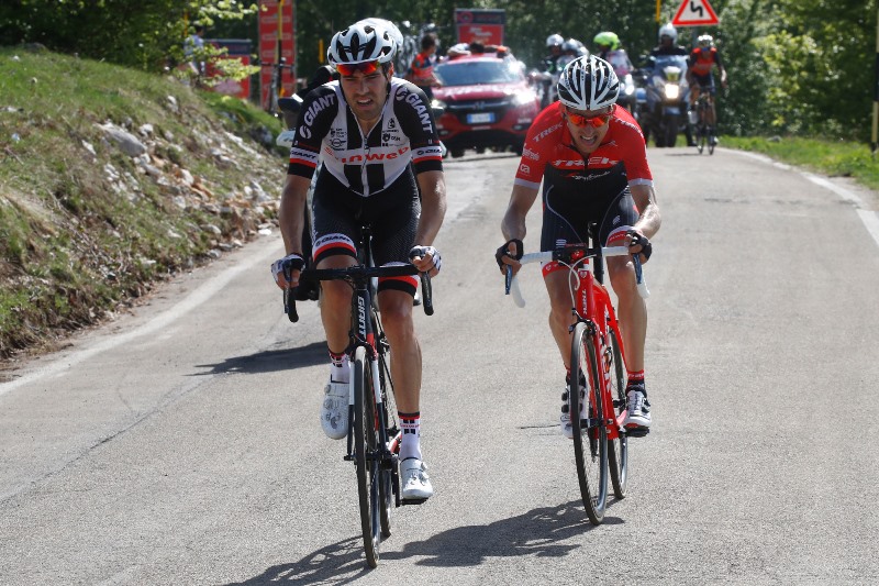Тибо Пино, Том Дюмулин, Бауке Моллема и Винченцо Нибали о 9-м этапе Джиро д'Италия-2017