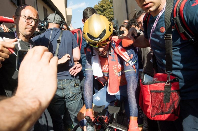 Наиро Кинтана, Тибо Пино, Винченцо Нибали о 10-м этапе Джиро д'Италия-2017