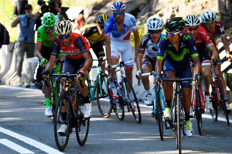 Наиро Кинтана и Винченцо Нибали о 18-м этапе Джиро д'Италия-2017